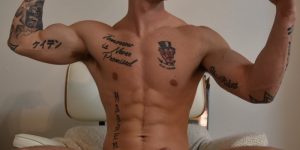 Quentin Gainz Gay Porn Star Naked Selfie