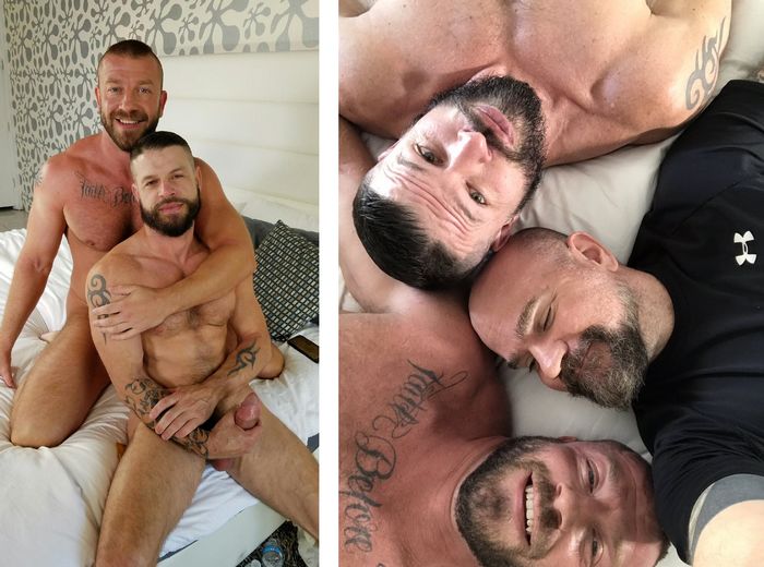 TitanMen Gay Porn Stars Palm Springs BTS 