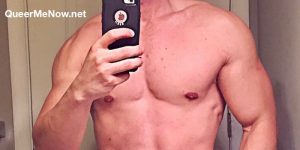Gabriel Alanzo Gay Porn Star Selfie Muscle Hunk Brazilian