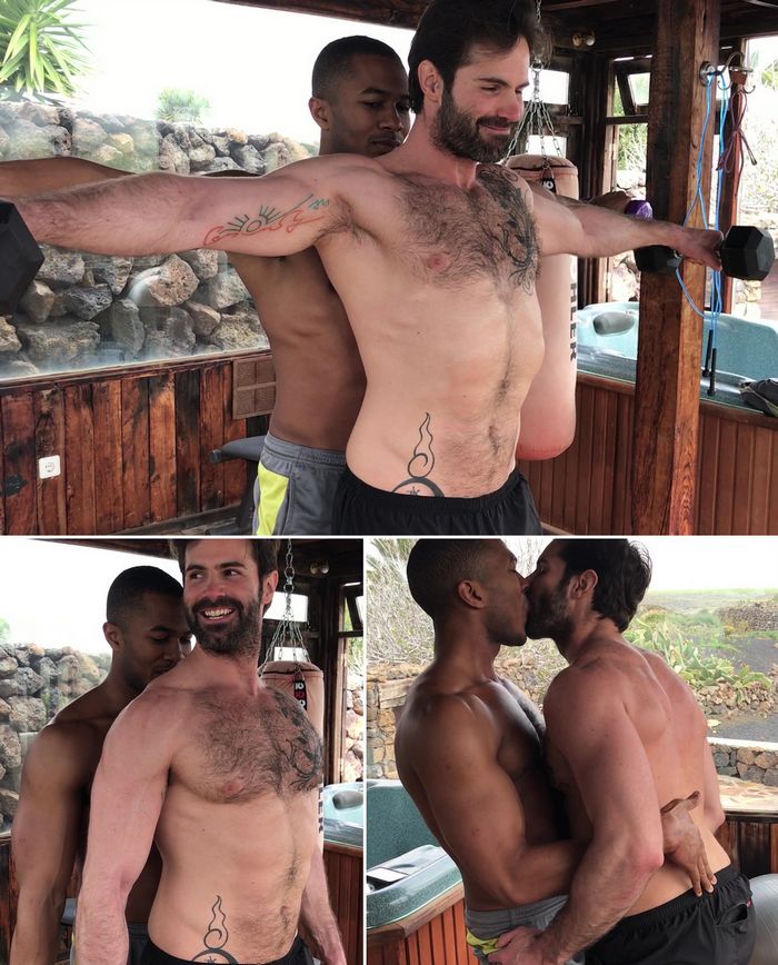 Gay Porn Star Sexy Workout Dani Robles Sean Xavier