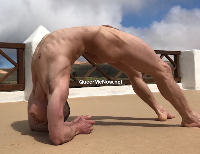 Ruslan Angelo Gay Porn Star Naked Gymnast Acrobat 