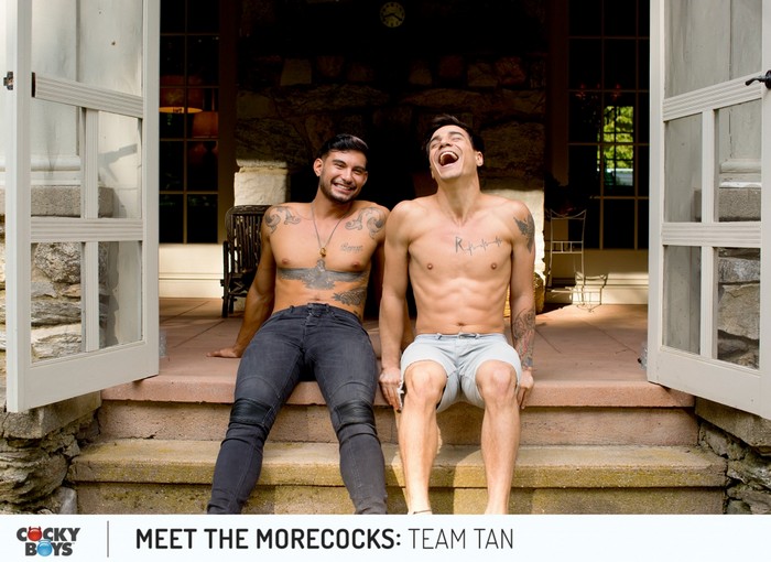CockyBoys Gay Porn Ricky Roman Levi Karter Meet The Morecocks Team Tan 