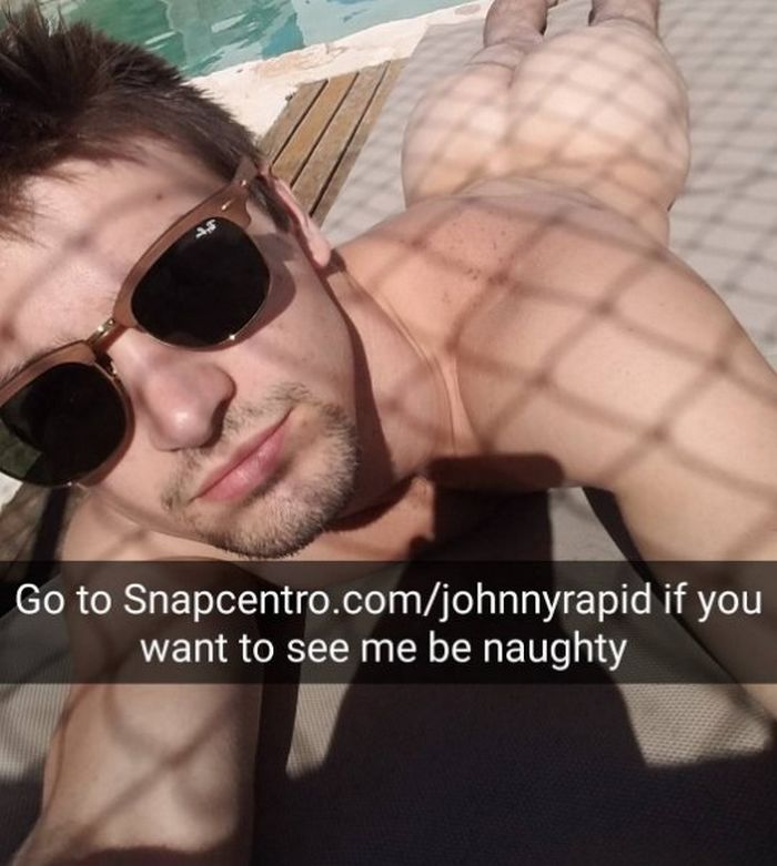 Johnny Rapid Gay Porn Star Selfie Ibiza