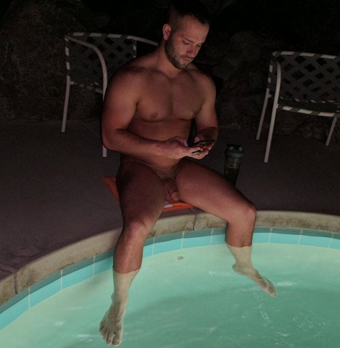 Luke Adams Gay Porn Naked TitanMen Behind The Scenes