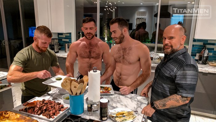 TitanMen Gay Porn Behind The Scenes Food 