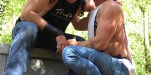 Brent Corrigan JJ Knight Gay Porn Couple fiance