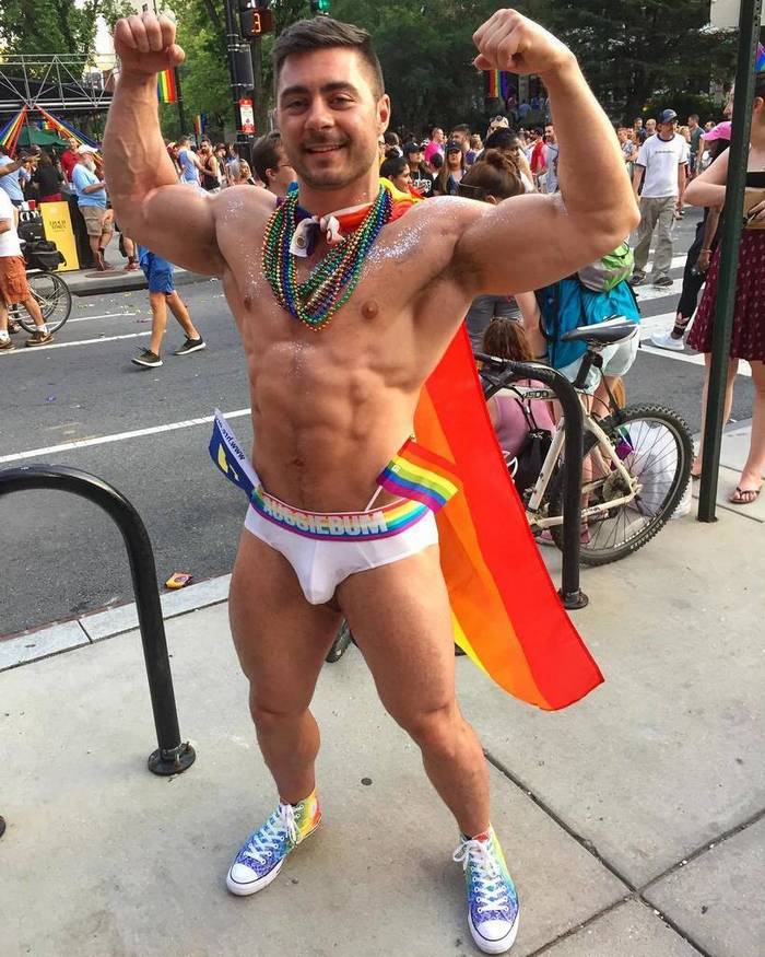 Derek Bolt SuperGay Porn Star Capital Pride Parade 2017