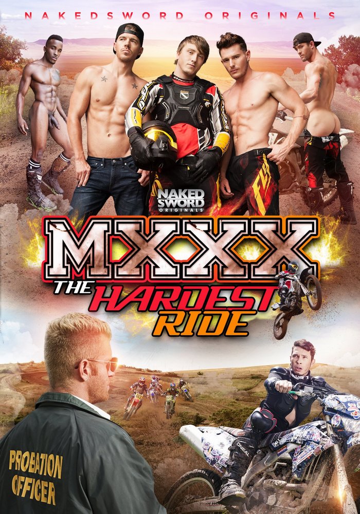 MXXX The Hardest Ride Gay Porn Cover