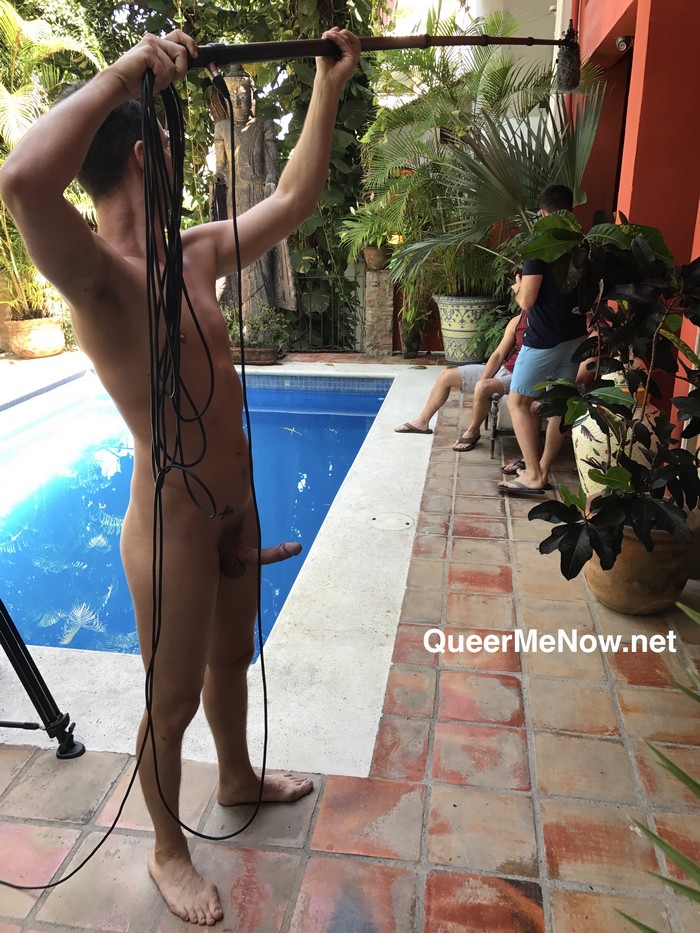 Gay Porn Behind The Scenes Naked Boom Operator