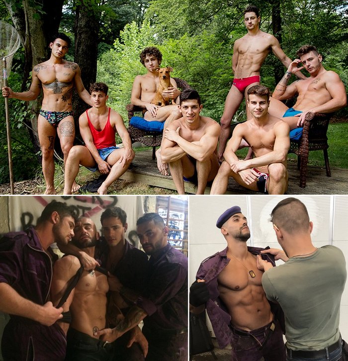Gay Porn Camp CockyBoys The Purple Army Faction
