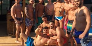 Male Muscular Webcam Models Aphrodite Boys Pool Party 2017