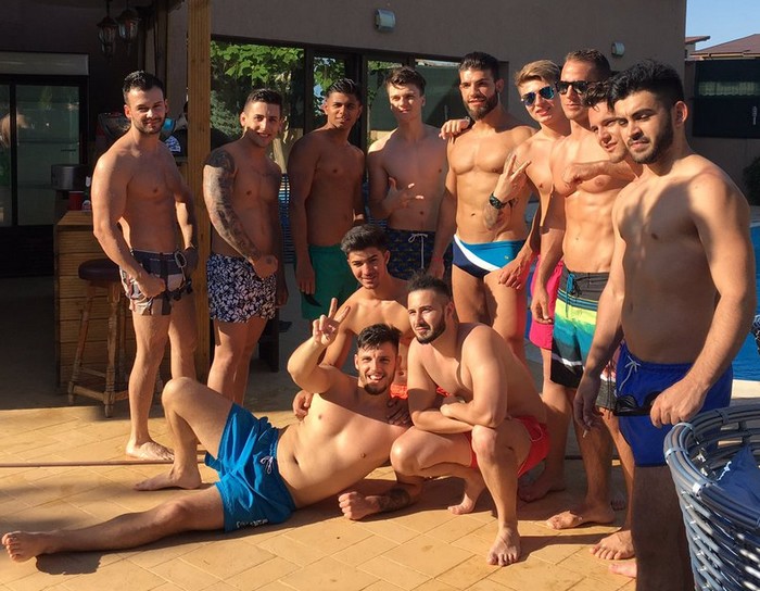 Male Muscular Webcam Models Aphrodite Boys Pool Party 2017
