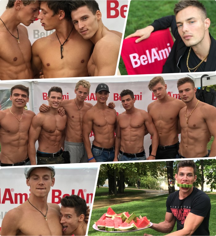 BelAmi Gay Porn Stars Prague Pride 2017