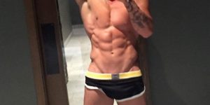 William Seed Gay Porn Star Shirtless Selfie