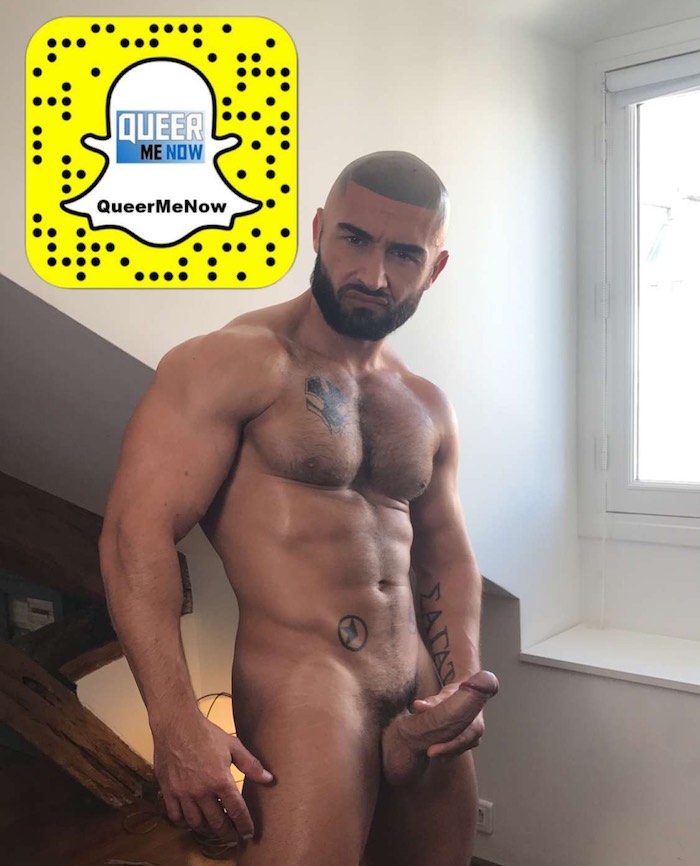Francois Sagat Gay Porn Star QueerMeNow Snapchat