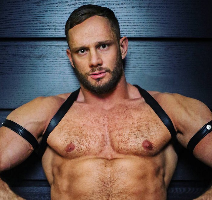 Paul Europe Muscle Hunk Gay Porn Star