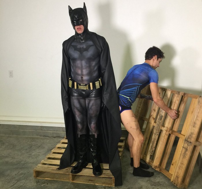 Batman Robin Gay Porn Parody Behind The Scenes