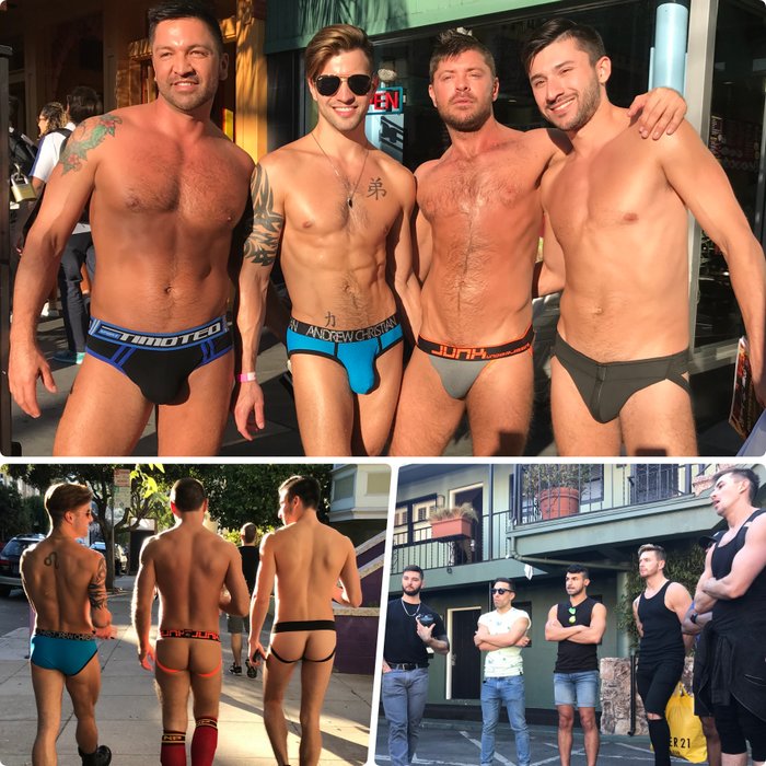 Gay Porn Stars HustlaBall San Franciso 2017 Castro