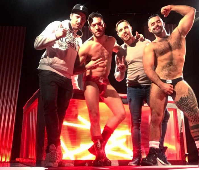 Teddy Torres Rico Fatale UK Hot Jocks Gay Porn Behind The Scenes