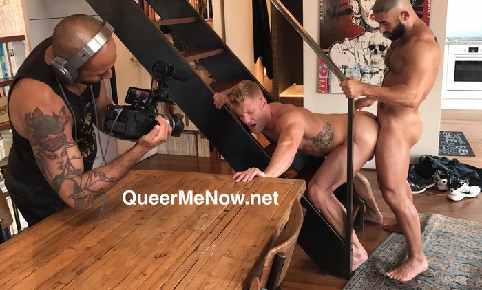 Francois Sagat JohnnyV Gay Porn Behind The Scenes