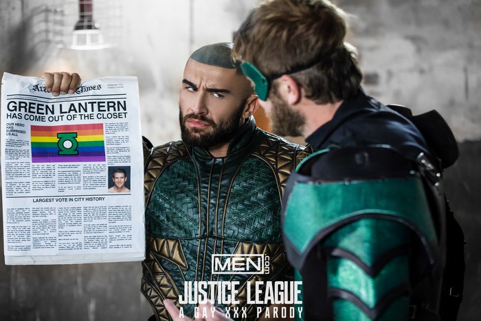 Justice League Gay Porn Parody Aquaman Francois Sagat