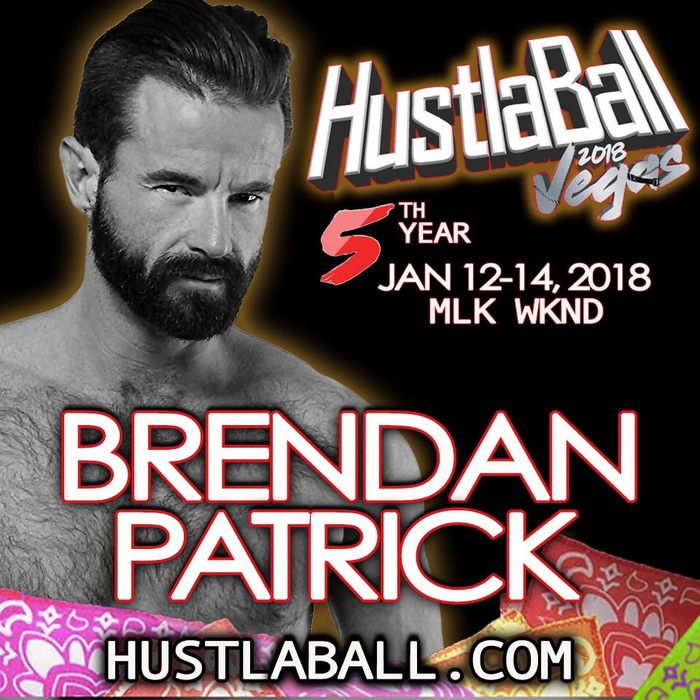 HustlaBall Las Vegas 2018 Gay Porn Star Brendan Patrick