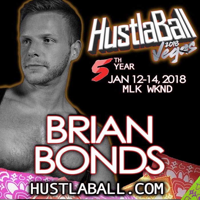 HustlaBall Las Vegas 2018 Gay Porn Star Brian Bonds