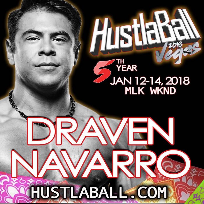 HustlaBall Las Vegas 2018 Gay Porn Star Draven Navarro