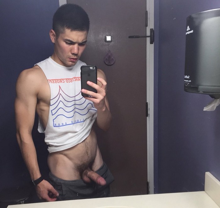 Colton Reece Gay Porn Star Naked Selfie