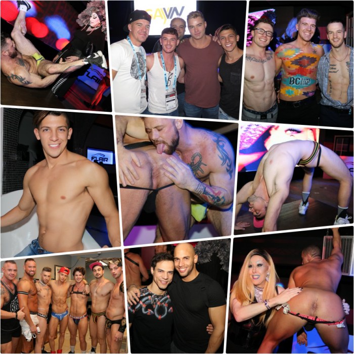 Gay Porn Stars at GayVN Party 2018