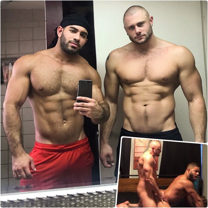 HottieHubbies Gay Porn Ash Taylor Montana Volby Jasson Jerez Muscle Hunk Bareback Sex Tape