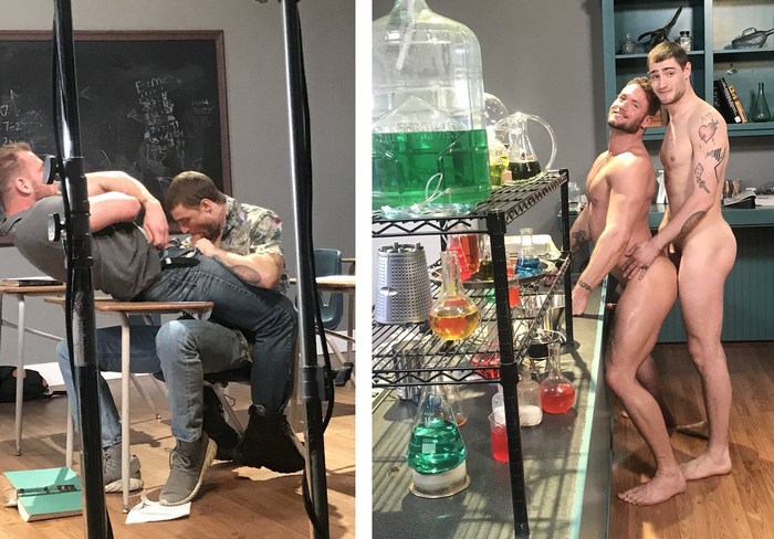 Ace Era Justin Brody Gay Porn Behind The Scenes Slutty Professor 