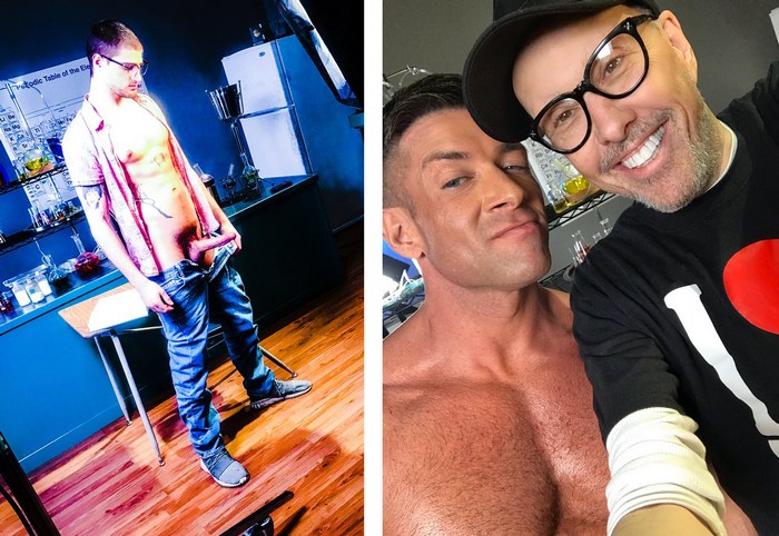 Gay Porn Behind The Scenes Slutty Professor Justin Brody 