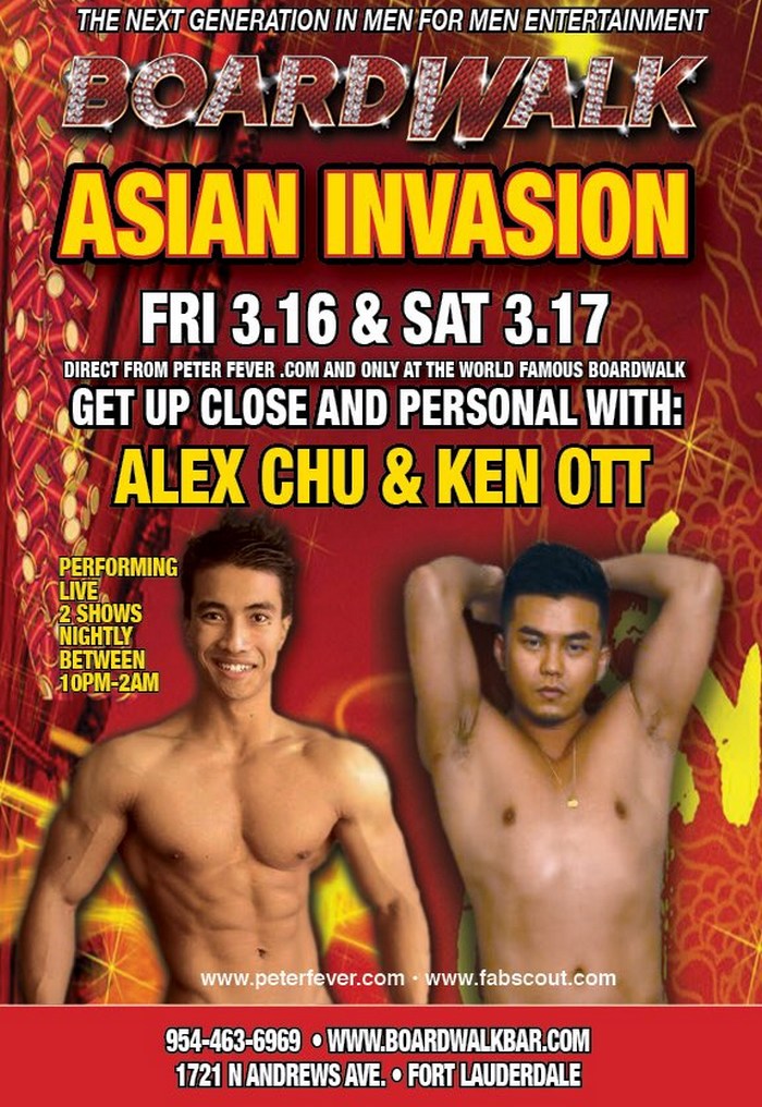 PeterFever ASIAN INVASION Gay Porn Stars Ken Ott Alex Chu