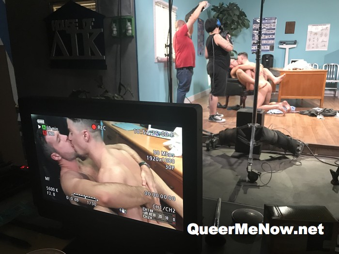 Alex Mecum Skyy Knox Gay Porn Behind The Scenes