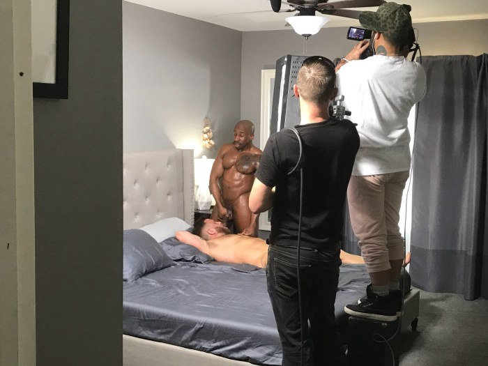 Gay Porn Behind The Scenes Max Konnor Riley Mitchel