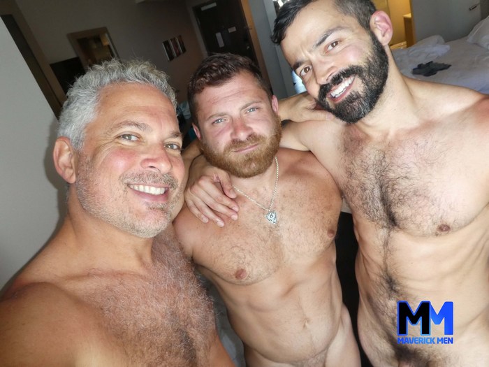 MaverickMen Gay Porn Riley Mitchel Muscle Daddy Bareback Sex 