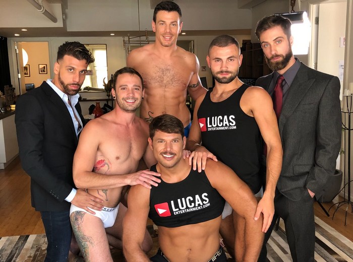 Gay Porn Stars Behind The Scenes Lucas Entertainment New York 