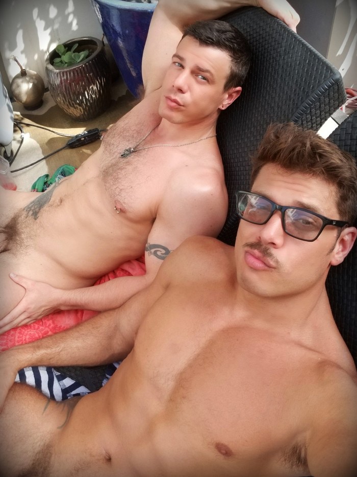 Tyler Roberts Jesse Santana Gay Porn Couple 