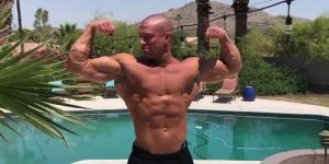 Sean Costin Bodybuilder Gay Porn Star Shirtless Muscle Flex XXX