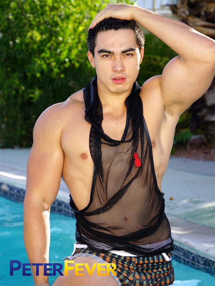 Axel Kane Gay Porn Star Asian Muscle Hunk Naked