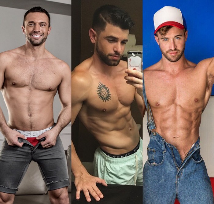 Colby Tucker Joaquim Cruze Grant Ryan Gay Porn Stars Shirtless