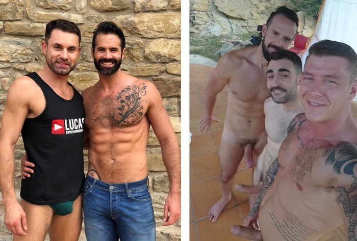 Gay Porn Star Behind The Scenes Barcelona LucasEnt 