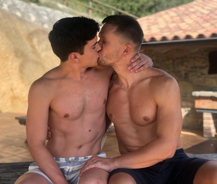 Gay Porn Stars Lucas Ent Behind The Scenes Barcelona 2018