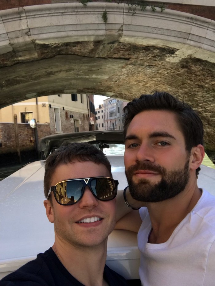 Griffin Barrows Gabriel Cross Gay Porn Star Venice 2018