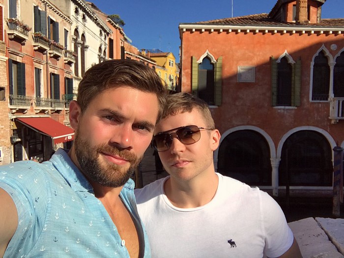 Griffin Barrows Gabriel Cross Gay Porn Star Venice 2018