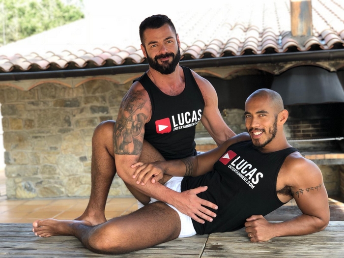 Victor DAngelo Andrea Suarez Louis Ricaute Gay Porn Stars Lucas Entertainment 