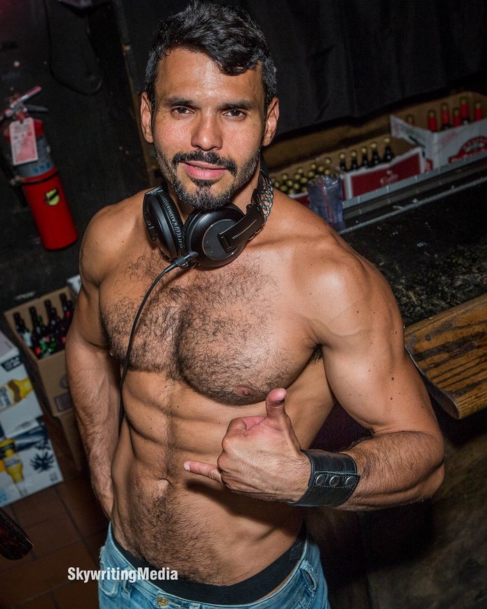 Jean Franko Gay Porn Star Shirtless DJ