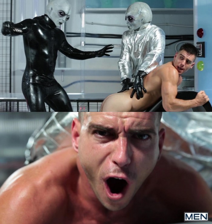 Alien Anal Probe - Gay Porn Star Paddy O'Brian Gets Anal Probed By Two Horny Aliens (Francois  Sagat & Lukas Daken) This Halloween