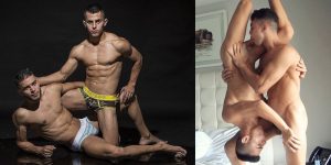 Crhistian Dereckk Flirt4Free Male Cam Models Gay Porn Couple Columbia XXX